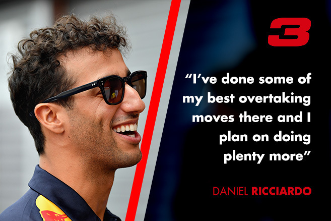 daniel Ricciardo interview about Monza